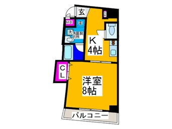 間取図 ウイングなかもず