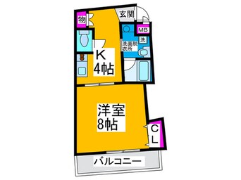 間取図 ウイングなかもず