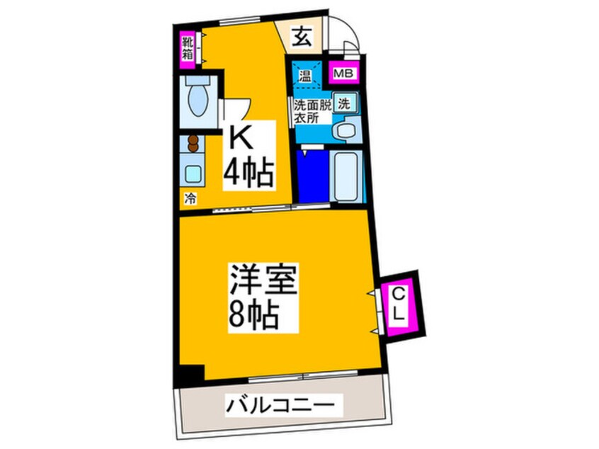 間取図 ウイングなかもず