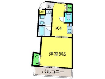 間取図 ウイングなかもず