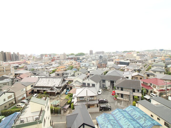 室内からの展望 ウイングなかもず