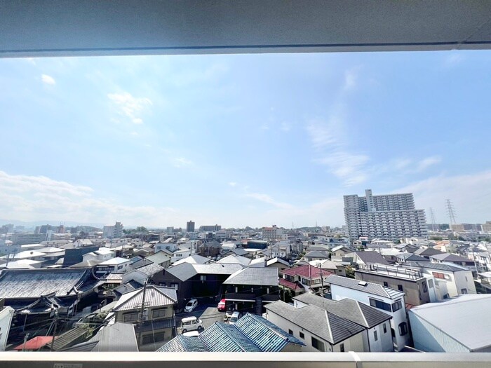 室内からの展望 ウイングなかもず