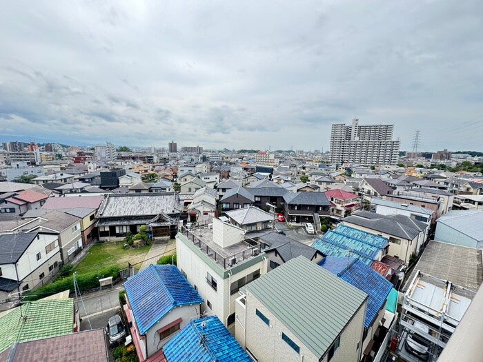 室内からの展望 ウイングなかもず
