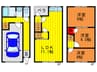 北巣本町一戸建 3LDKの間取り