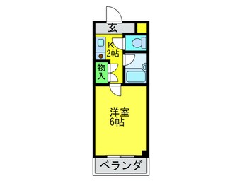 間取図 バードヒル鳳