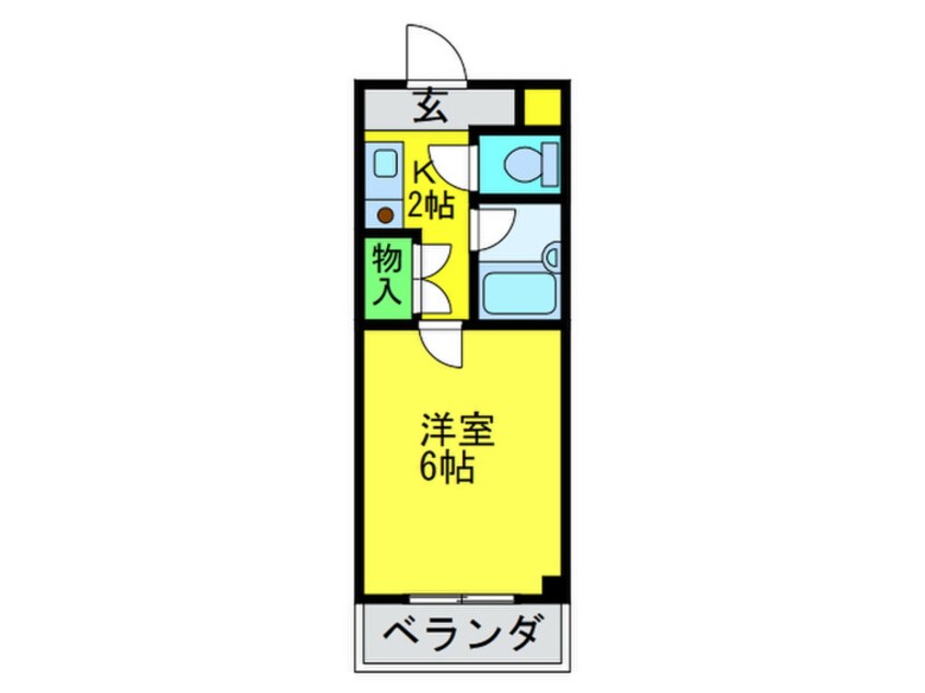 間取図 バードヒル鳳