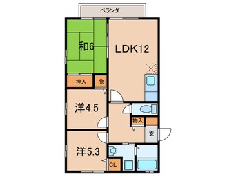 間取図 メープルハウス