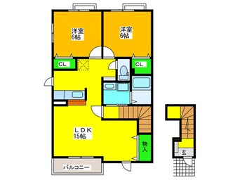 間取図 プライムコ－ト