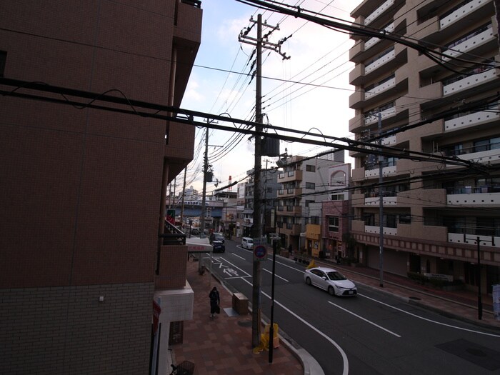 室内からの展望 北山ビル