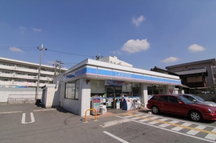 ローソン尼崎田能二丁目店(コンビニ)まで480m レーヴコート