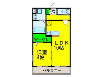 間取図 グランパシフィック長瀬スクエア