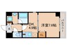 Greenwich House 1DKの間取り