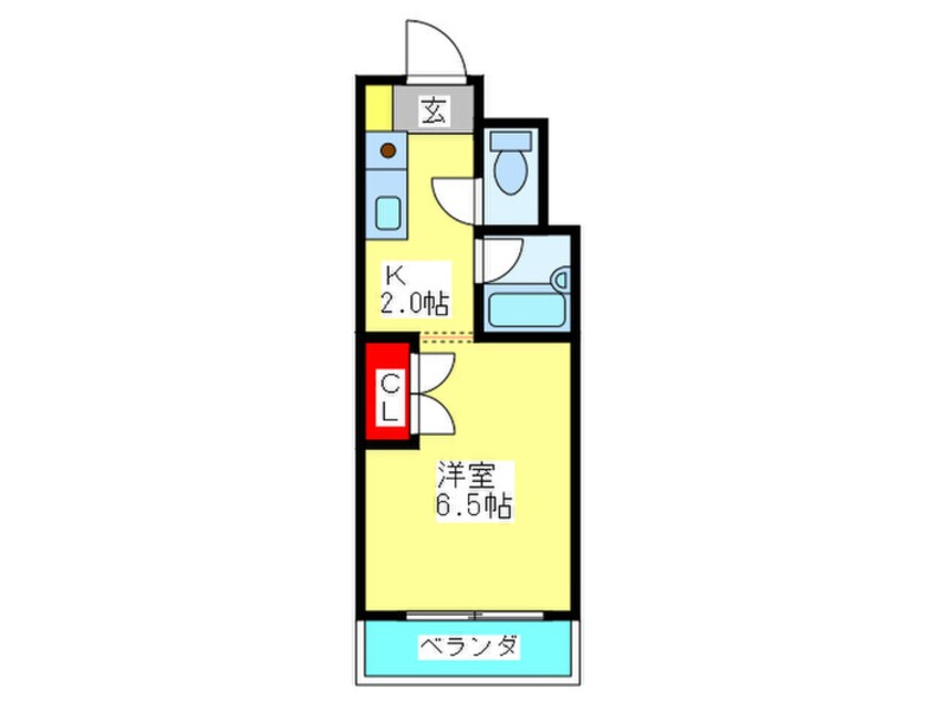 間取図 中井マンション