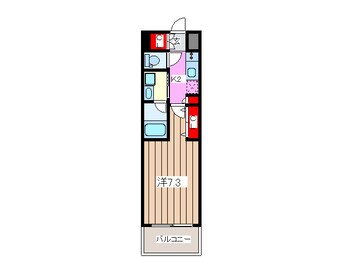 間取図 ｱ-ﾊﾞﾈｯｸｽ京橋ﾌﾟﾗｲﾏﾘ-ﾜﾝ