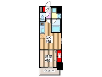 間取図 ｱ-ﾊﾞﾈｯｸｽ京橋ﾌﾟﾗｲﾏﾘ-ﾜﾝ