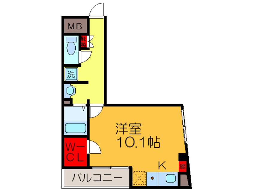 間取図 M　PLAZA　布施弐番館