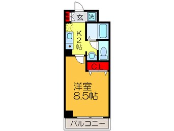 間取図 M　PLAZA　布施弐番館