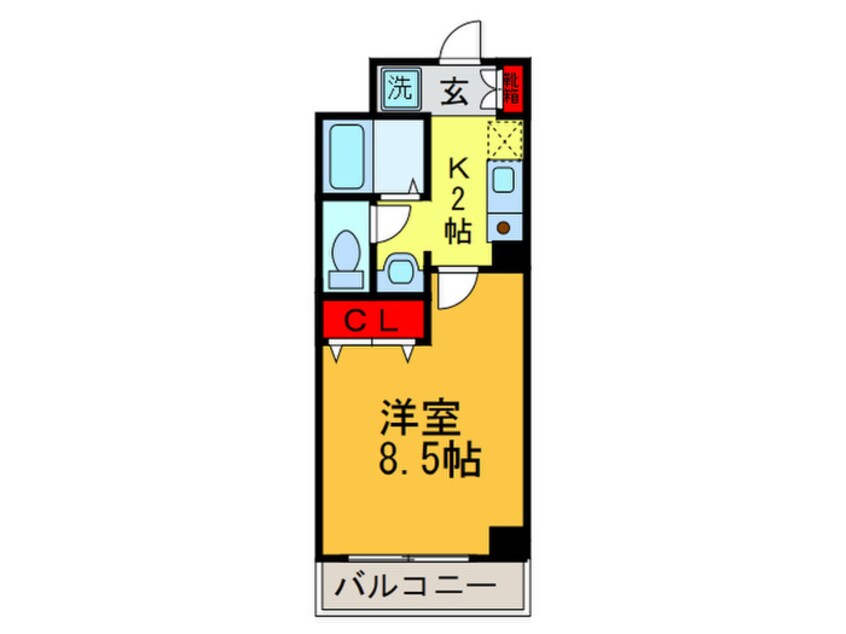 間取図 M　PLAZA　布施弐番館