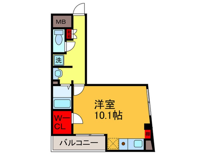 間取り図 M　PLAZA　布施弐番館