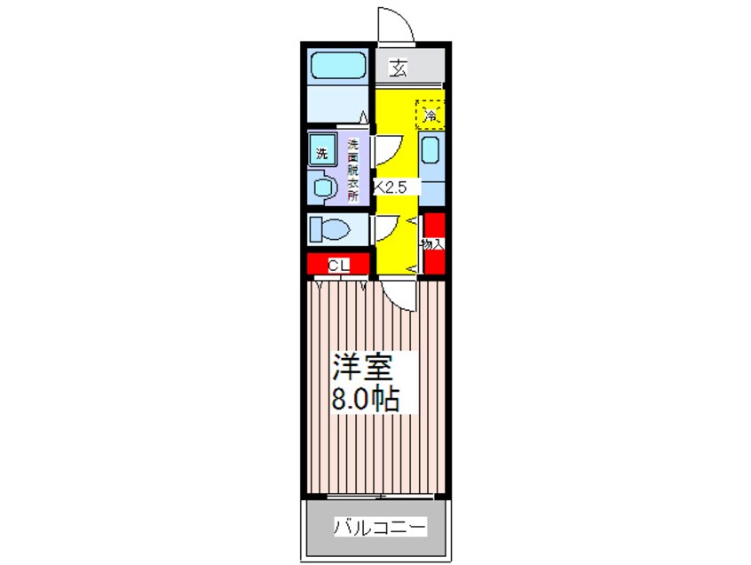 間取図 ドゥエリング上汐