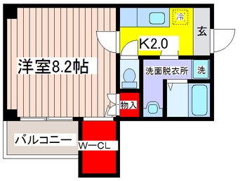間取図 ドゥエリング上汐