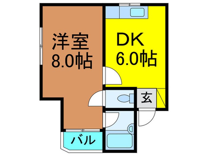 間取り図 ロイヤル走谷