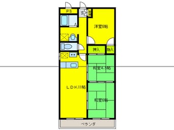 間取図 エレガントライフマンション