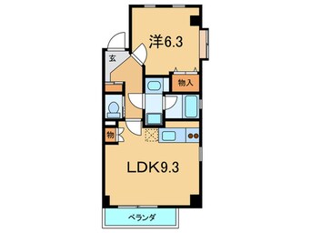 間取図 ルミエ－ル北口