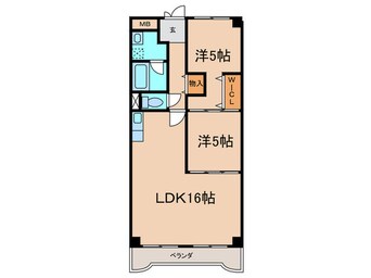 間取図 レイパレス小林