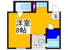 大啓ビル 1Rの間取り