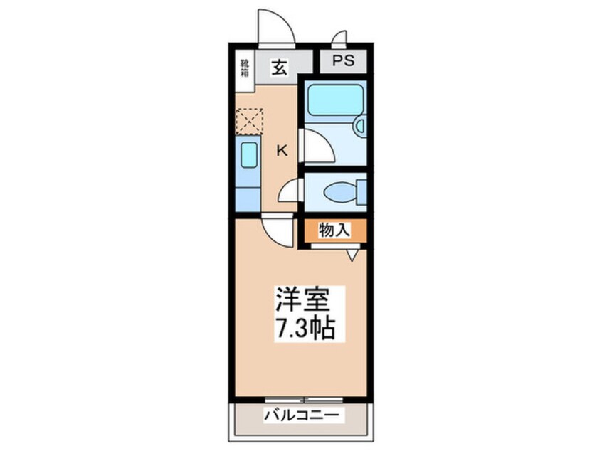 間取図 コンフォ－ル