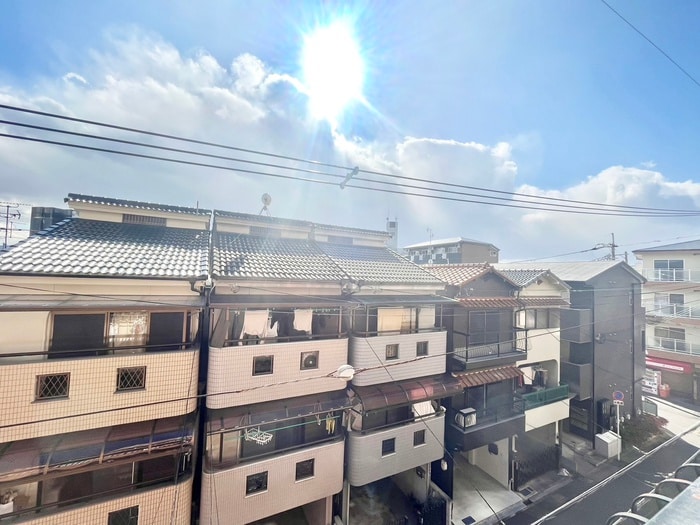 室内からの展望 大日松原マンション