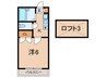 スタジオサンモ－リッツ 1Kの間取り