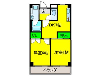間取図 エミナンス･Ｆ