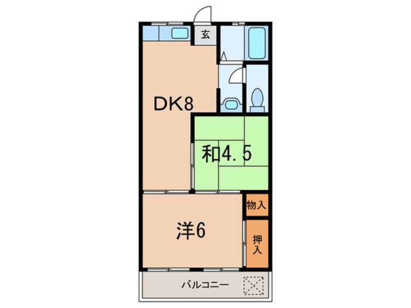 間取図 第一永晃ハイツ