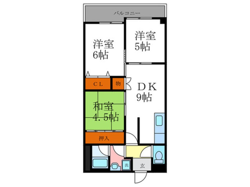 間取図 エピコット正