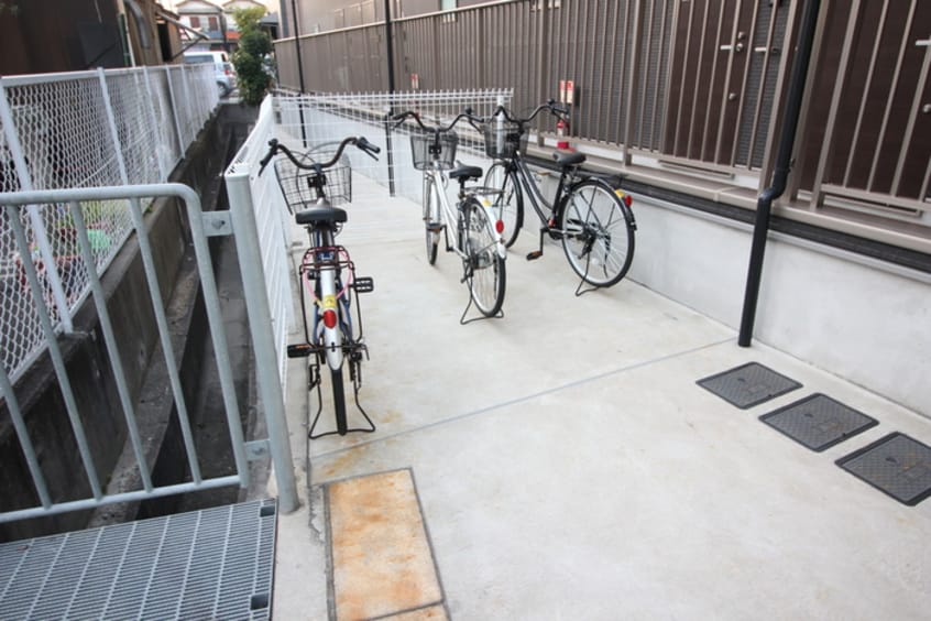 駐輪場 あんしん+鶴田町08-4003