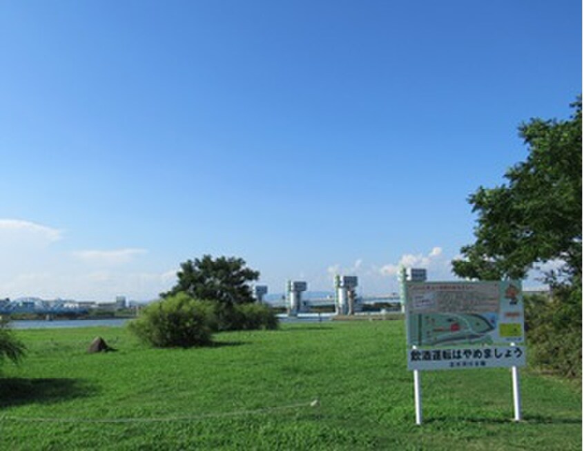 淀川河川敷公園(公園)まで170m ｴｽﾃﾑｺ-ﾄ梅田天神橋ﾘﾊﾞ-ﾌﾛﾝﾄ(806)