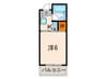 5TH HIGHTS KAGAWA 1Kの間取り