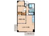ＨＫマンション 2LDKの間取り