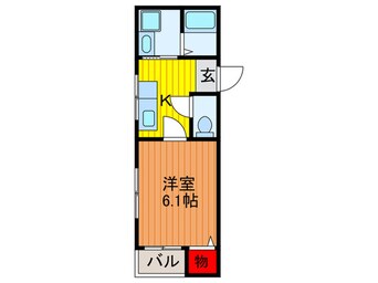 間取図 ハイツオ－クスⅡ