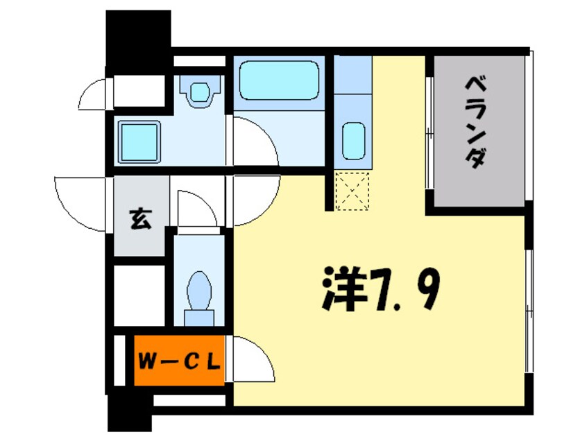 間取図 カノン甲南山手