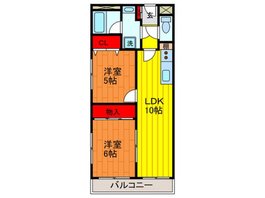 間取図 グランソシエ門真