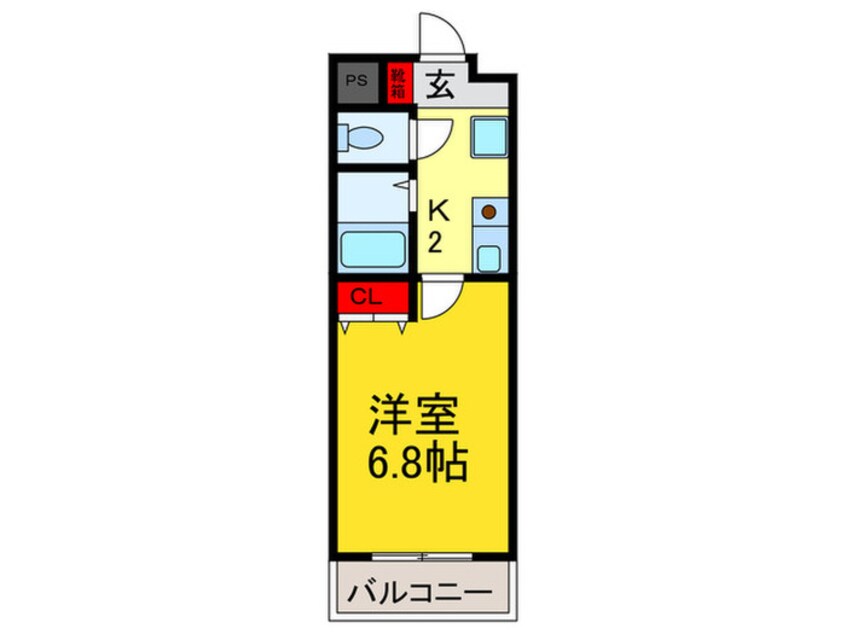 間取図 西山本ハイツ