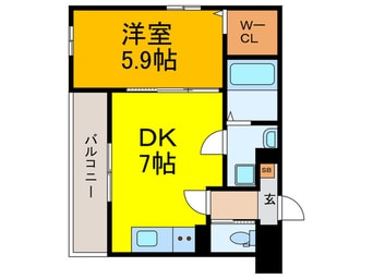 間取図 KTIレジデンス八尾