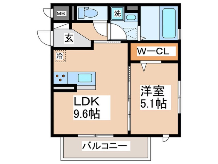 間取図 サニーグリーン