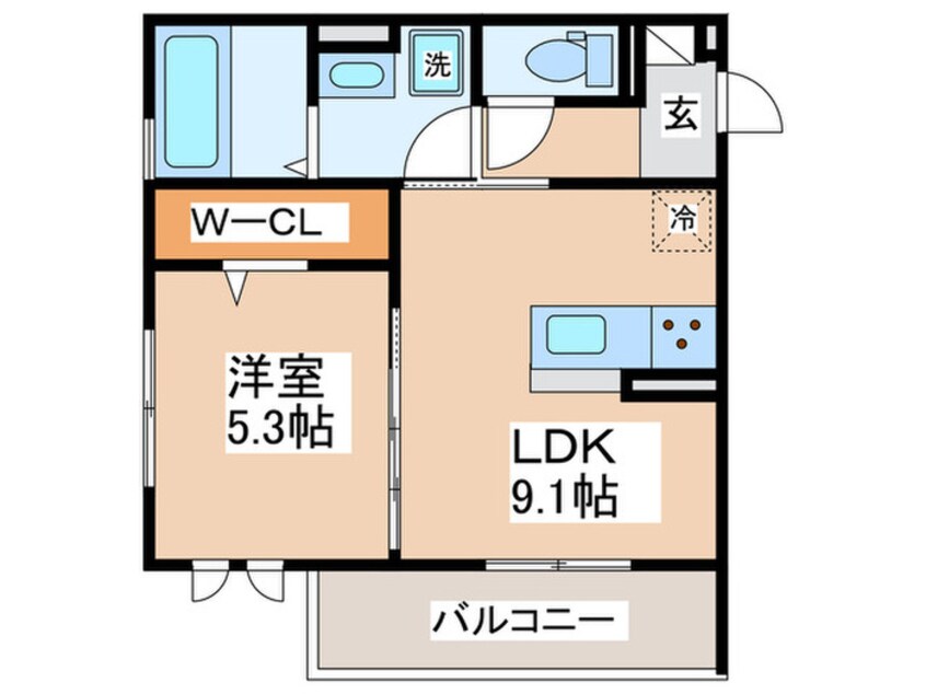 間取図 サニーグリーン