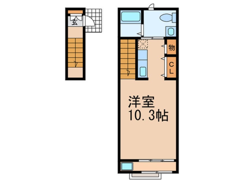 間取図 カーサフィオーレ
