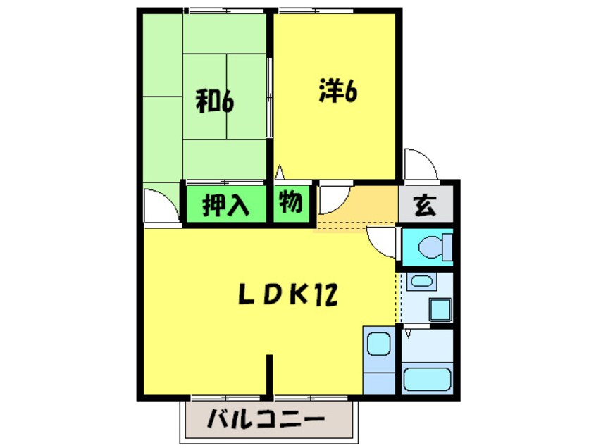 間取図 メゾンクレール