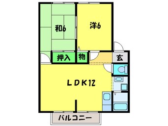 間取図 メゾンクレール